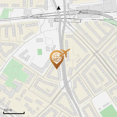 Karte Rennbahnstraße 2-14, 22111 Hamburg