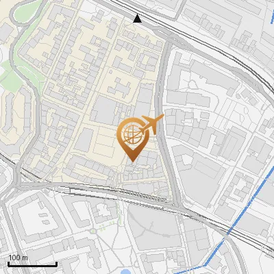 Karte Sand 1-19, 21073 Hamburg