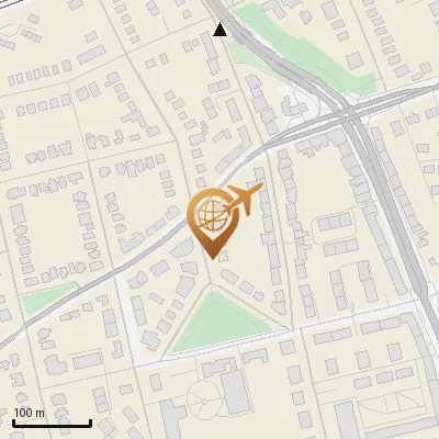 Karte Schloßgarten 72-77, 22043 Hamburg