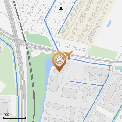 Karte Am Neuländer Gewerbepark 8, 21079 Hamburg