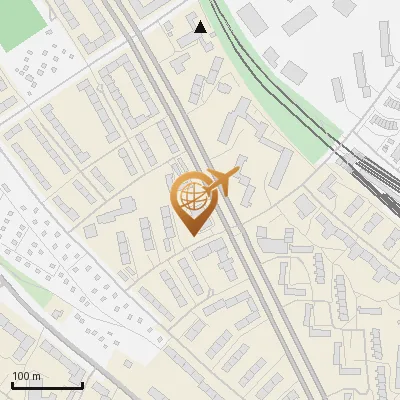 Karte Washingtonallee 84, 22111 Hamburg