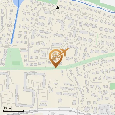 Karte Hausbrucher Eck 3-15, 21147 Hamburg