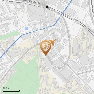 Karte Krummholzberg 3-9, 21073 Hamburg