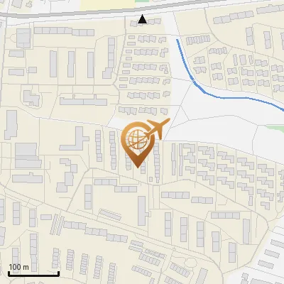 Karte Schulenburgring 74-100, 21031 Hamburg