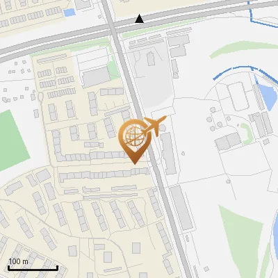 Karte Rennbahnstraße 95, 22111 Hamburg