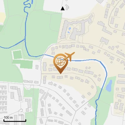 Karte Krönenbarg 94-99, 21077 Hamburg