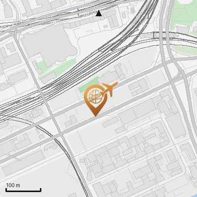 Karte Spaldingstraße 160, 20097 Hamburg