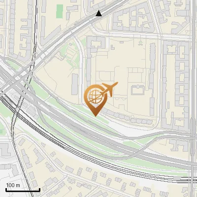 Karte Aachener Straße 24-26, 10713 Berlin