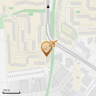 Karte Achtern Born 3, 22549 Hamburg