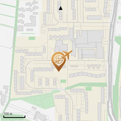 Karte Achtern Born 76-78, 22549 Hamburg