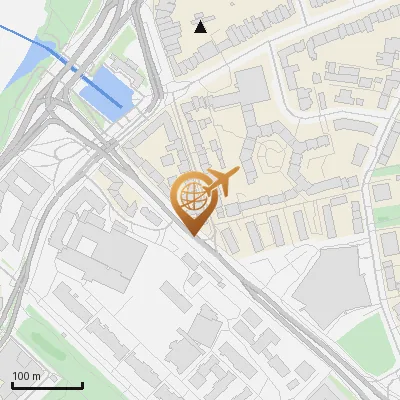 Karte Ackermannstraße 9-17, 22087 Hamburg