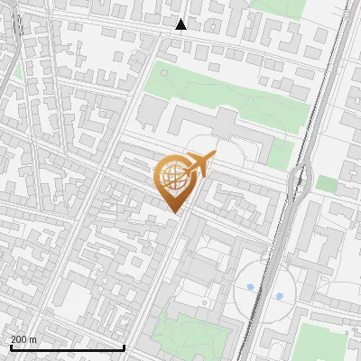 Karte Adalbertstraße 28, 80799 München