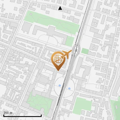 Karte Adalbertstraße 6-10, 80799 München