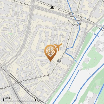 Karte Adelgundenstraße 2-6, 80538 München