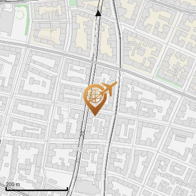 Karte Agnesstraße 28, 80798 München