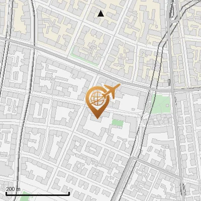 Karte Agnesstraße 3-8, 80801 München