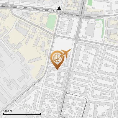 Karte Agnesstraße 55-66, 80797 München