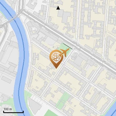 Karte Agricolastraße 6, 10555 Berlin