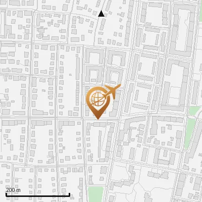 Karte Aindorferstraße 8-10, 80686 München