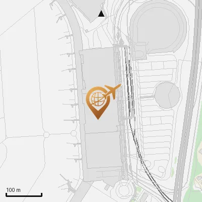 Karte Flughafenstraße 3, 22335 Hamburg