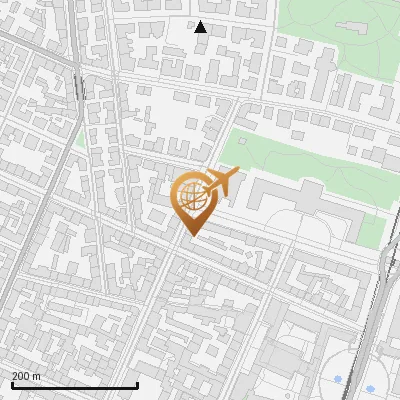 Karte Akademiestraße 21-25, 80799 München