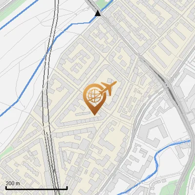 Karte Albanistraße 12, 81541 München