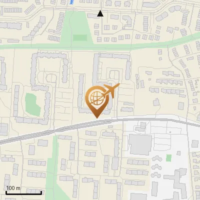 Karte Albershof 1-4, 21147 Hamburg