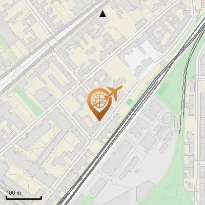 Karte Albertstraße 1, 10827 Berlin