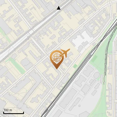 Karte Albertstraße 4, 10827 Berlin