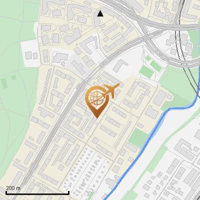 Karte Albrecht-Dürer-Straße 1-4, 81543 München