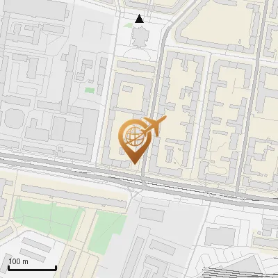 Karte Alfredstraße 1, 10365 Berlin