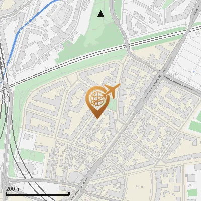 Karte Alpenplatz 1-6, 81541 München