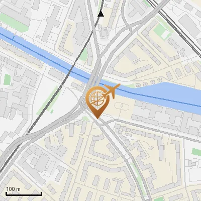 Karte Alter Teichweg 5-7, 22081 Hamburg