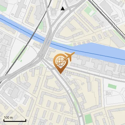 Karte Alter Teichweg 8, 22081 Hamburg