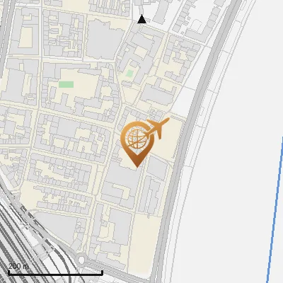 Karte Am Alten Ufer 57, 50668 Köln