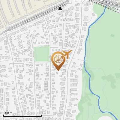 Karte Am Bach 1-6, 81735 München