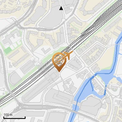 Karte Am Bahnhof 1-19, 21029 Hamburg