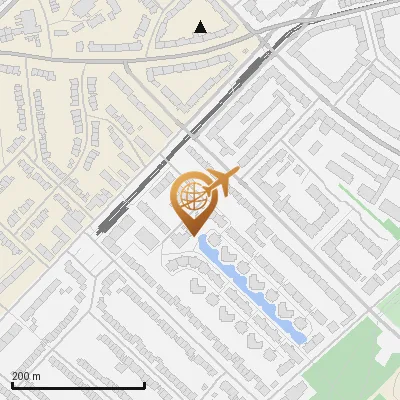 Karte Am Beethovenpark 28-36, 50935 Köln