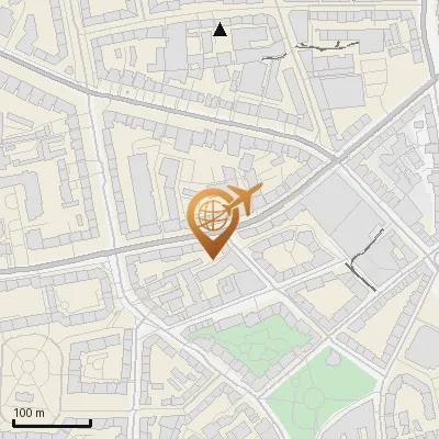 Karte Am Born 27, 22765 Hamburg