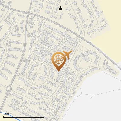 Karte Am Braunsacker 28-40, 50765 Köln