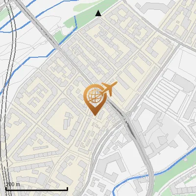 Karte Am Feuerbächl 4, 81541 München