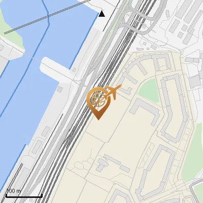 Karte Am Gleise 9-13, 20539 Hamburg