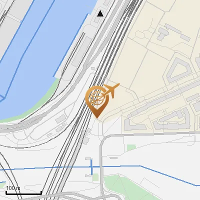 Karte Am Gleise 43-45, 20539 Hamburg