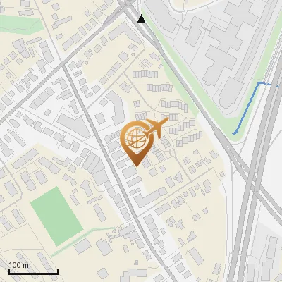 Karte Am Hasenkamp 21-33, 22457 Hamburg