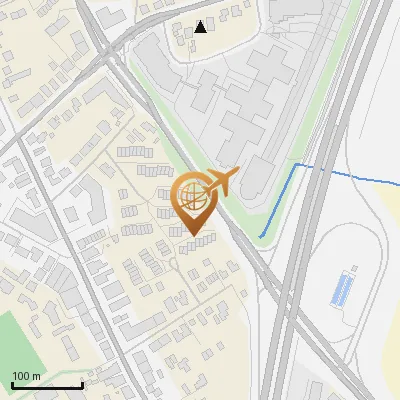 Karte Am Hasenkamp 36, 22457 Hamburg