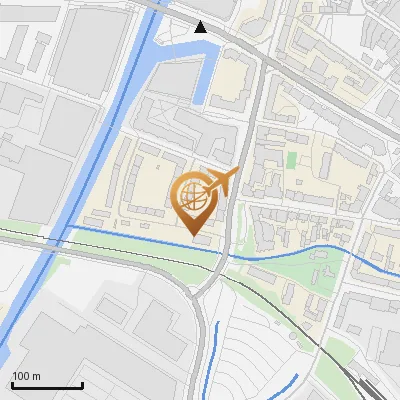 Karte Am Hohen Stege 1-6, 21029 Hamburg