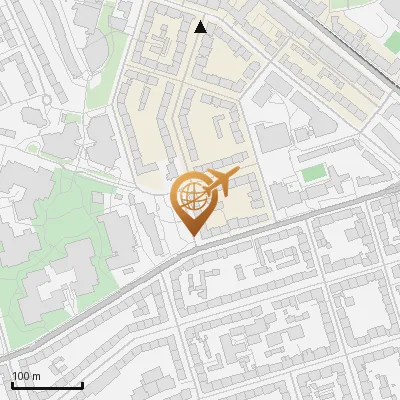 Karte Am Irrgarten 2-8, 21073 Hamburg