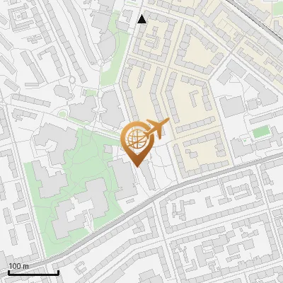 Karte Am Irrgarten 9, 21073 Hamburg