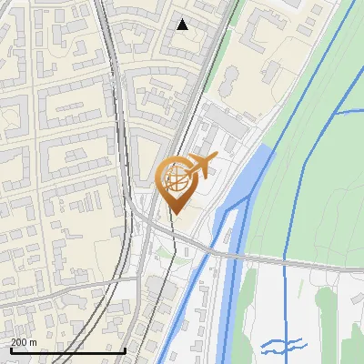 Karte Am Isarkanal 42, 81379 München