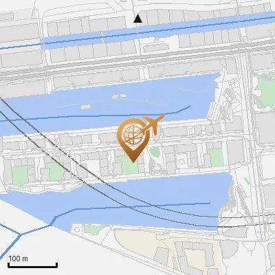 Karte Am Kaiserkai 25-28, 20457 Hamburg